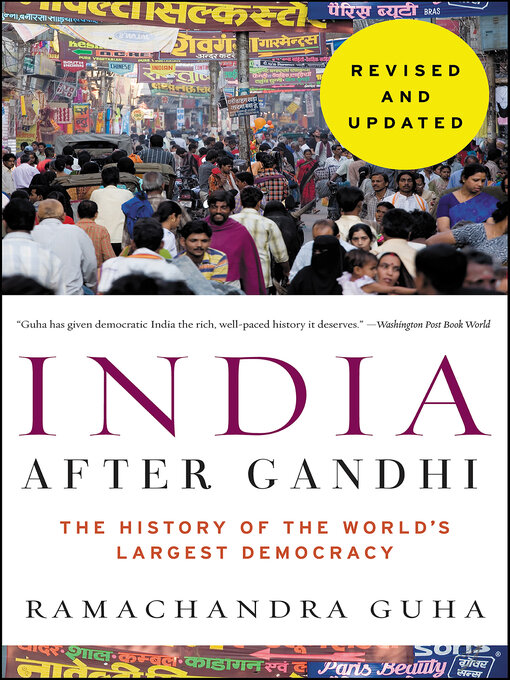 Title details for India After Gandhi by Ramachandra Guha - Wait list